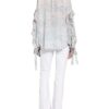Ted Baker Blusenshirt Mit Volants blau