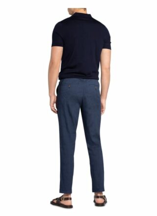 Ted Baker Chino Yucctro Slim Fit Mit Leinen blau