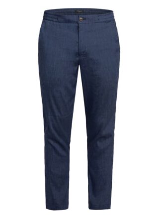 Ted Baker Chino Yucctro Slim Fit Mit Leinen blau