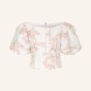 Ted Baker Cropped-Shirt Riverr Aus Jacquard weiss