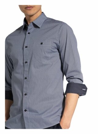 Ted Baker Hemd Mma-Stonelo Slim Fit blau
