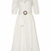 Ted Baker Kleid Popppyy weiss
