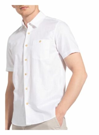 Ted Baker Civiche Kurzarm-Hemd Herren, Weiß