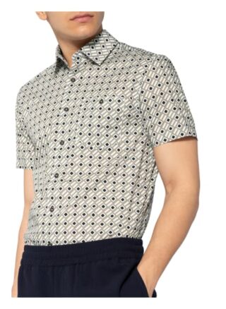 Ted Baker Kurzarm-Hemd Filmin Slim Fit gruen