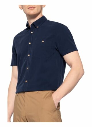 Ted Baker Kurzarm-Hemd Kostume Slim Fit blau