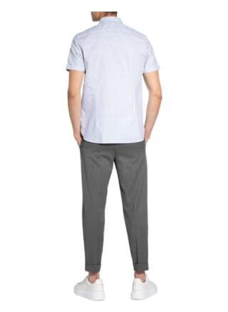 Ted Baker Kurzarm-Hemd Tanas Slim Fit Mit Leinen gruen
