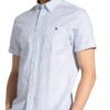 Ted Baker Kurzarm-Hemd Tanas Slim Fit Mit Leinen gruen