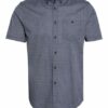 Ted Baker Kurzarm-Hemd Tartare Slim Fit blau
