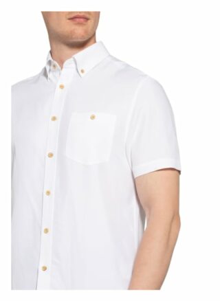 Ted Baker Yasai Kurzarm-Hemd Herren, Weiß