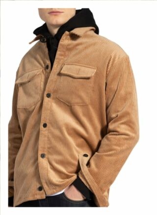 Ted Baker Overshirt Bathh Aus Cord braun