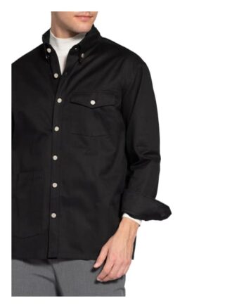 Ted Baker Overshirt Yorrk schwarz