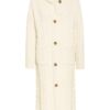Ted Baker Oversized-Strickjacke beige