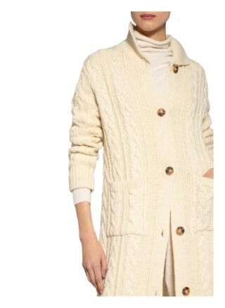 Ted Baker Oversized-Strickjacke beige