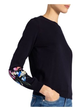 Ted Baker Pullover Gabiee Mit Stickereien blau