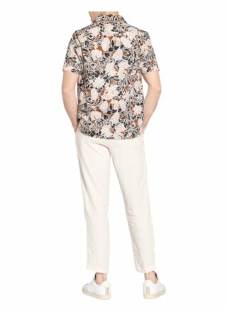 Ted Baker Resorthemd Sitcom Slim Fit Mit Leinen braun