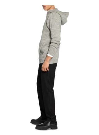 Ted Baker Strick-Hoodie Hernne grau