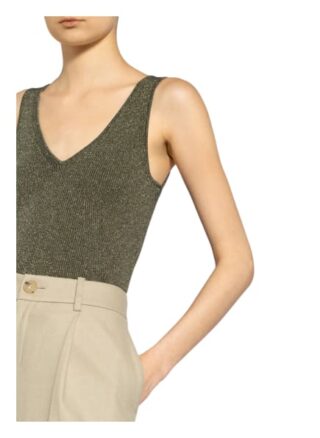 Ted Baker Stricktop Niyalia Mit Glitzergarn gruen
