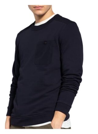 Ted Baker Sweatshirt Singer blau