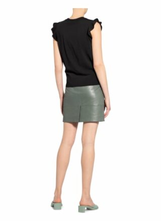 Ted Baker Top Zaphira Im Materialmix schwarz