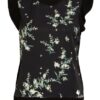 Ted Baker Top Zaphira Im Materialmix schwarz