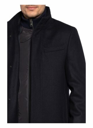 Ted Baker Wollmantel Rockies blau