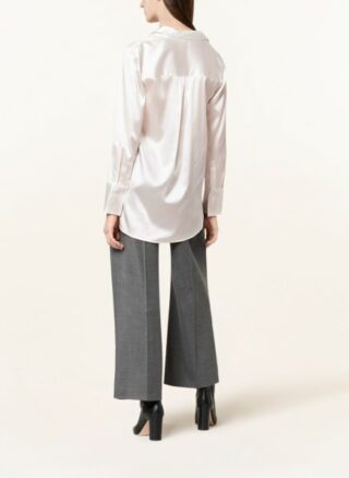 (The Mercer) N.Y. Seidenbluse weiss