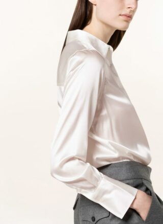 (The Mercer) N.Y. Seidenbluse weiss