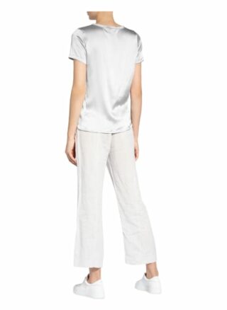 (The Mercer) N.Y. Seidenshirt grau