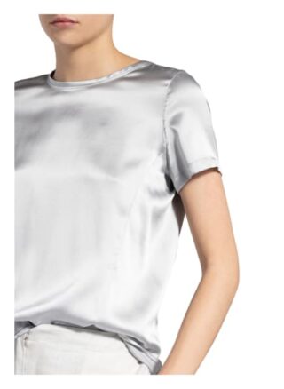 (The Mercer) N.Y. Seidenshirt grau