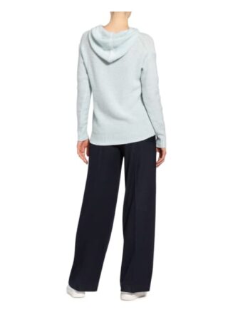 (The Mercer) N.Y. Strick-Hoodie Aus Cashmere blau