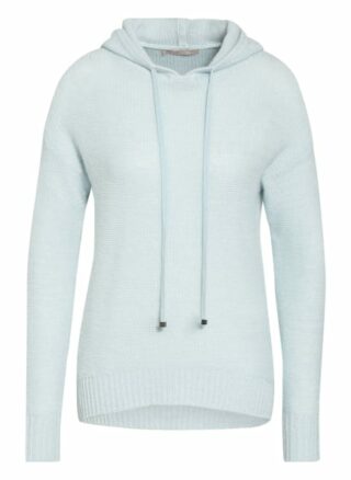 (The Mercer) N.Y. Strick-Hoodie Aus Cashmere blau