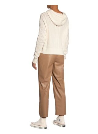 (The Mercer) N.Y. Strick-Hoodie Aus Cashmere weiss