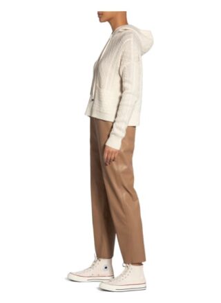 (The Mercer) N.Y. Strick-Hoodie Aus Cashmere weiss