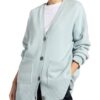 (The Mercer) N.Y. Strickjacke blau