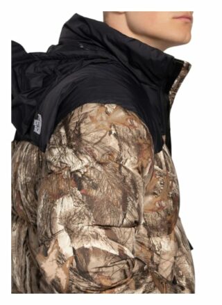 The North Face Daunenjacke 1996 Retro Nuptse grau