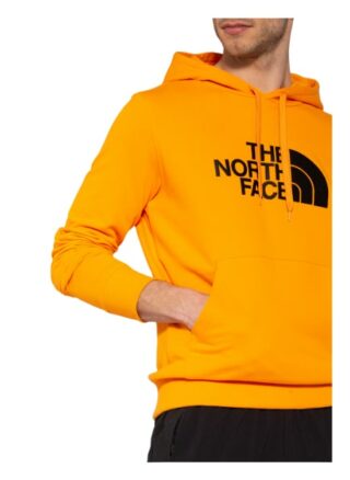 The North Face Hoodie Light Drew Peak orange