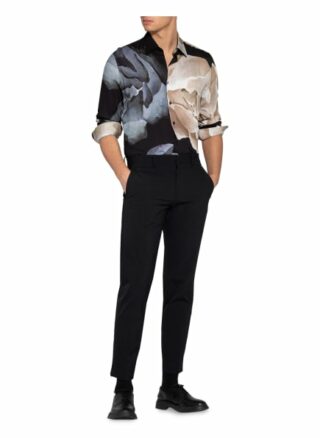 Theory Anzughose Curtis Slim Fit schwarz