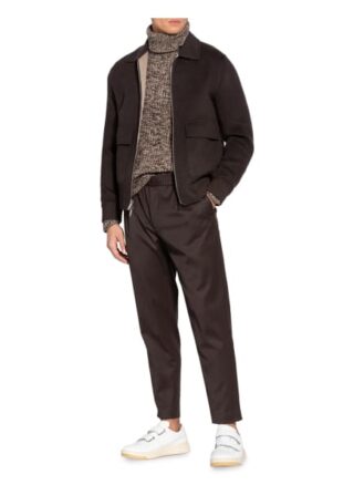 Theory Cashmere-Blouson braun