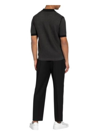 Theory Strick-Poloshirt schwarz