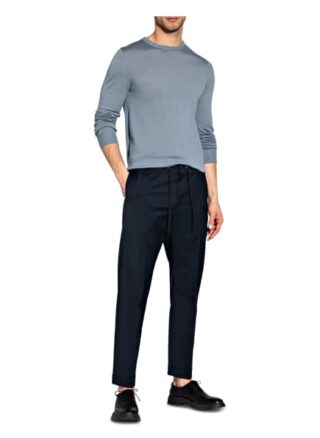Tiger Of Sweden Anzughose Travin Im Jogging-Stil Straight Fit blau