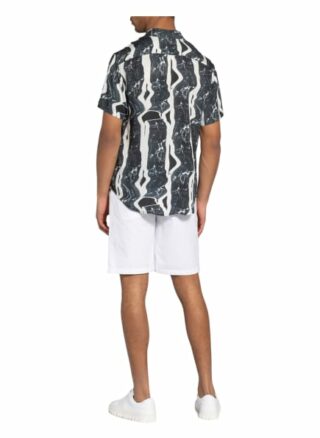 Tiger Of Sweden Kurzarm-Hemd Didon Relaxed Fit blau