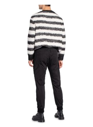 Tigha Cargohose Bono Poplin schwarz