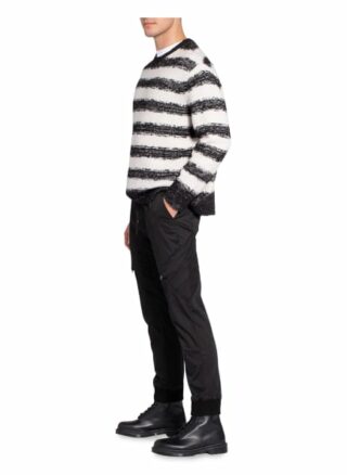 Tigha Cargohose Bono Poplin schwarz