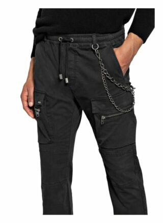 Tigha Cargohose Fryco schwarz