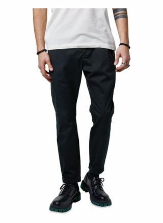 Tigha Chino Aleko Poplin Regular Fit schwarz