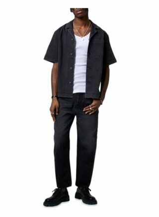 Tigha Denim Hemd Jarmo Regular Fit schwarz