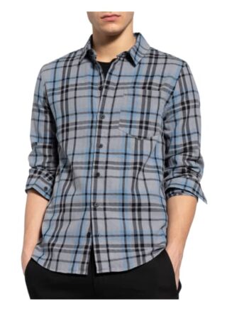 Tigha Hemd Almar Slim Fit grau