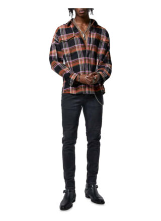 Tigha Hemd Emory Oversize Fit rot