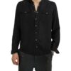 Tigha Hemd Gent Regular Fit schwarz