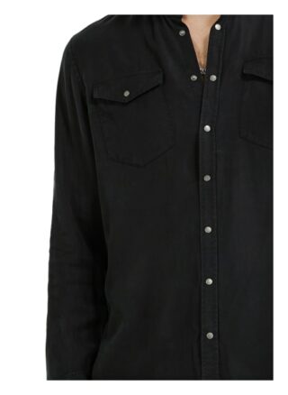 Tigha Hemd Gent Regular Fit schwarz